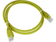 Patchcordy - ALANTEC PATCH-CORD U/UTP KAT.6A LSOH 1.0M ŻÓŁTY - miniaturka - grafika 1