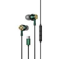 Słuchawki - USAMS EP-43 Zielony (HSEP4302) - miniaturka - grafika 1