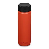 Shakery i bidony sportowe - Butelka termiczna Klean Kanteen Wide mit Wide Loop Cap 800 ml Tiger Lily - miniaturka - grafika 1