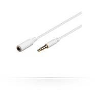 Kable - MicroConnect Kabel MiniJack 3.5 mm MiniJack 3.5 mm 3 Biały IPOD005A - miniaturka - grafika 1
