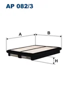 Filtry powietrza - Filtron AP 082/3 FILTR POWIETRZA - miniaturka - grafika 1