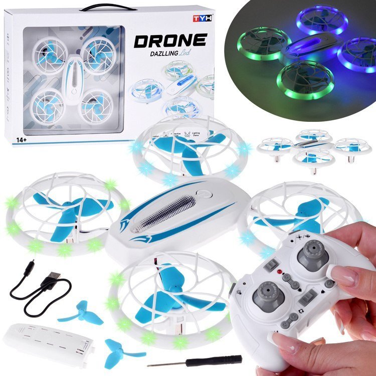 JOKOMISIADA RC0737 Quadcopter Led