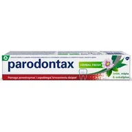 Pasty do zębów - PARODONTAX Herbal Fresh Toothpaste pasta do zębów przeciw krwawieniu diąseł Mięta&Melissa 75ml - miniaturka - grafika 1