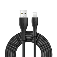 Kable USB - Joyroom kabel USB - Lightning 2,4 A 1 m czarny (S-1030M8) - miniaturka - grafika 1