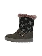 Botki damskie - Lurchi Skórzane botki "Astral" w kolorze szarym - miniaturka - grafika 1