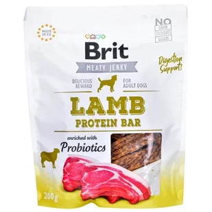 Brit Brit Jerky Snack - Lamb Protein Bar 200g - Przysmaki dla psów - miniaturka - grafika 1