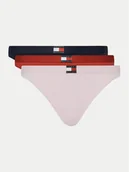 Majtki damskie - Tommy Hilfiger Komplet 3 par fig klasycznych UW0UW05985 Kolorowy - miniaturka - grafika 1