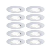 Lampy pozostałe - Paulmann LED reflektor wpuszczany Calla biały - miniaturka - grafika 1