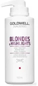 Maski do włosów - Goldwell Goldwell Dualsenses Blondes 60s maska neutralizująca do włosów blond 500ml 11844 - miniaturka - grafika 1