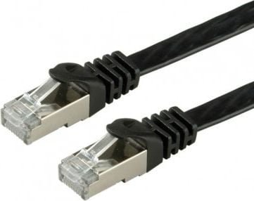 Value VALUE PatchCord FTP Kat.6 5m płaski czarny