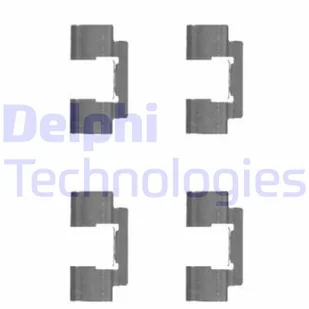 DELPHI ZESTAW INSTALACYJNY KLOCKÓW HAMULCOWYCH CHRYSLER - Układ hamulcowy - akcesoria - miniaturka - grafika 1