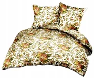 Pościel - pościel bawełna lux 220x240 + 2 poszewka B 246-2 bajeczne róże - miniaturka - grafika 1