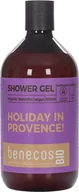 Kosmetyki do kąpieli - Benecos - Żel pod prysznic, Lawenda, BIO, 500 ml - miniaturka - grafika 1