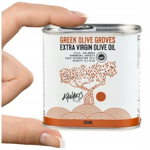Oliwa z Oliwek Extra Virgin GRECKA TRADYCYJNA 250 ml - ŚWIEŻY ZBIÓR 2023/24 - Zdrowa żywność - miniaturka - grafika 1