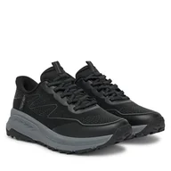 Buty trekkingowe męskie - Trekkingi Skechers Switch Back-Mist 237685/BKMT Czarny - miniaturka - grafika 1