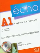 Książki do nauki języka hiszpańskiego - CLE International Język francuski,  Echo A1 - ćwiczenia, klasa 1, szkoła ponadgimnazjalna (+ CD) - Pecheur J., Girardet J. - miniaturka - grafika 1