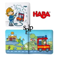 Zabawki do kąpieli - Magiczna książeczka do kąpieli Strażacy z plastiku - HABA - Strażacy - Od 18 miesięcy - Biały - Uniseks - miniaturka - grafika 1