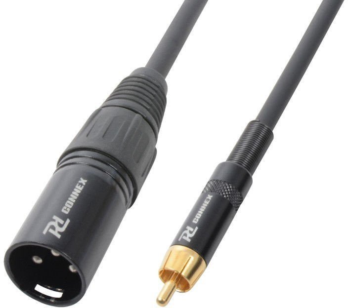 Kabel XLR m - RCA m 8m one size
