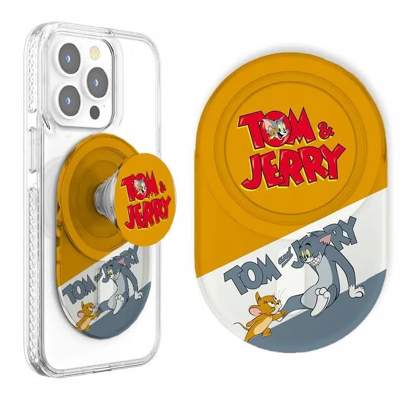 UCHWYT DO TELEFONU MAGNETYCZNY MAGSAFE GRIP UNIWERSALNY TOM I JERRY WZORY
