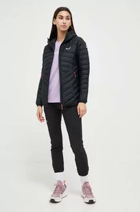 Salewa kurtka sportowa puchowa Brenta kolor czarny - Kurtki damskie - miniaturka - grafika 1