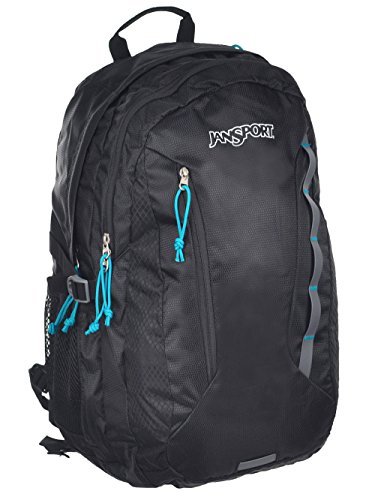 Jansport - Plecak unisex dla dorosłych kobiet z agawy, Czarny, rozmiar uniwersalny