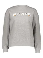 Bluzy damskie - Pepe Jeans Bluza w kolorze szarym - miniaturka - grafika 1