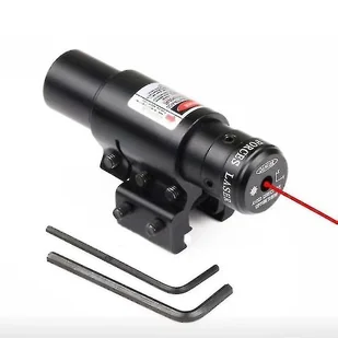 Mini laser na podczerwień Celowanie w górę, w dół, w lewo i w prawo Regulowana latarka laserowa Soczewka o wysokiej przepuszczalności Nauczyciel Pe... - Latarki - miniaturka - grafika 1