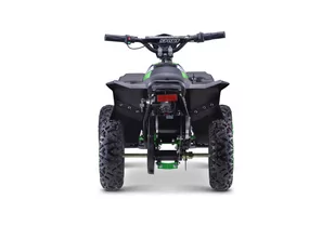 Quad Highper na akumulator Zielony 35km/h + Silnik bezszczotkowy 1000W + Koła pompowane + Regulacja siedzenia - Tory, garaże, parkingi - miniaturka - grafika 1