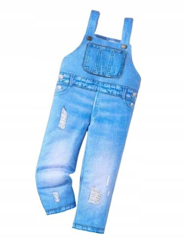 SHEIN NIEBIESKI KOMBINEZON DZIECIĘCY 98-104 ŁOH
