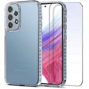 Etui i futerały do telefonów - Etui do Samsung Galaxy A53 5G DIAMOND Case + Szkło - miniaturka - grafika 1