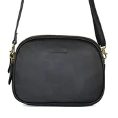 Torebki damskie - Mała czarna torebka damska na ramię Bellugio - czarna - miniaturka - grafika 1