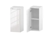 Szafki łazienkowe - Słupek Łazienkowy ETHOS 1D D L - Uchwyt Frezowany - miniaturka - grafika 1