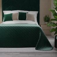 Narzuty - VELVI Narzuta, 170x210cm, kolor 012 szmaragdowy zielony VELVI0/NAP/012/170210/1 - miniaturka - grafika 1