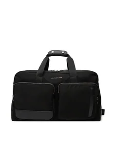 Tommy Hilfiger Torba Th Business Nylon Duffle AM0AM13382 Czarny - Torby podróżne - miniaturka - grafika 1