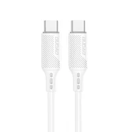 Kable USB - Dudao kabel USB Typ C do ładowania i transferu danych 100W PD 1m biały (L5S_1M) L5S_1M - miniaturka - grafika 1