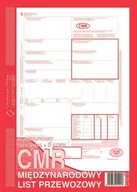 Druki akcydensowe - Michalczyk&Prokop CMR MIĘDZYNARODOWY LIST PRZEWOZOWY NUMEROWANY A4 - miniaturka - grafika 1