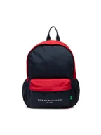 Plecaki - Tommy Hilfiger Plecak Th Established Backpack AU0AU01496 Granatowy - miniaturka - grafika 1