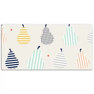Ochronna mata podkładka na biurko Gruszki 120x60 cm, Dywanomat - Podkładki na biurko - miniaturka - grafika 1