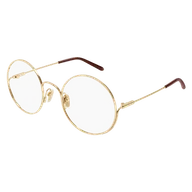 Okulary korekcyjne, oprawki, szkła - Okulary przeciwsłoneczne Chloé CC0017O 001 - miniaturka - grafika 1