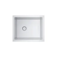 Zlewozmywaki - LANILIA LAVRIO 60.1 WHITE Zlewozmywak granitowy  - miniaturka - grafika 1