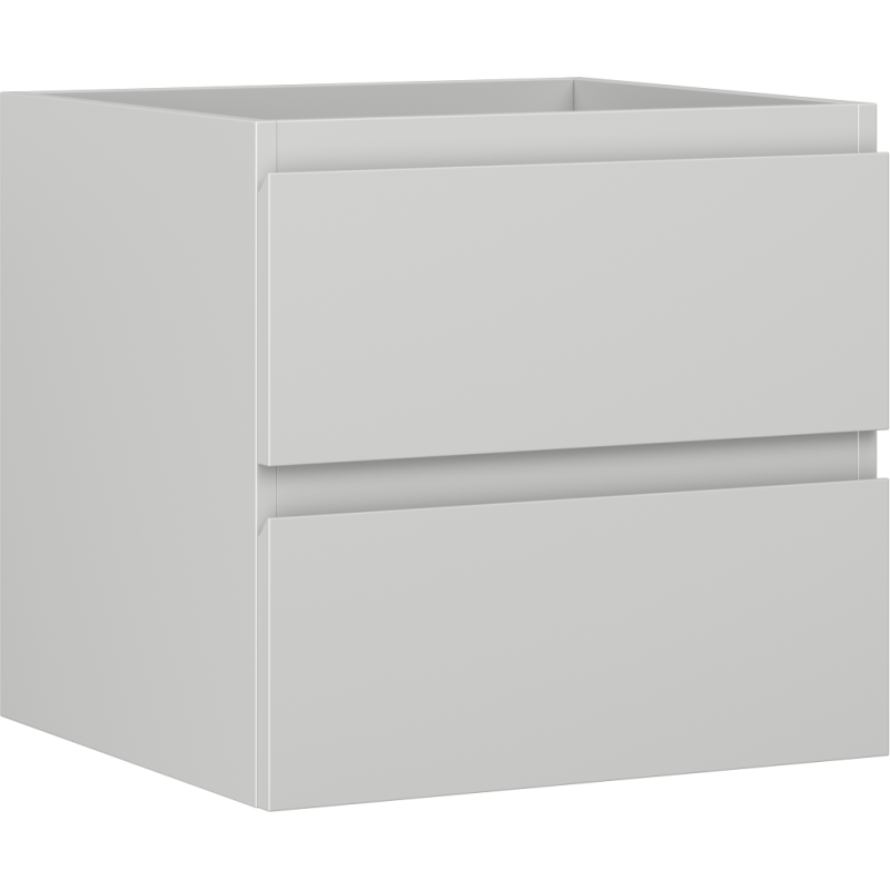 Mexen Orio szafka łazienkowa podumywalkowa 50 cm, 2 szuflady, szara mat - 91A10-05047-2-BFF62