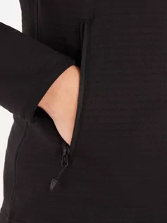 Bluzy sportowe damskie - Damska bluza trekkingowa MARMOT Wm's Preon Jacket - czarna - grafika 1