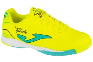 Joma Toledo Jr 2411 IN TOJW2411IN, dla chłopca, buty halowe - halówki, Żółty - Piłka nożna - miniaturka - grafika 1