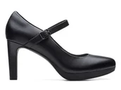 Czółenka - Clarks, Czółenka damskie, Ambyr Shine, czarne, rozmiar 39 - miniaturka - grafika 1