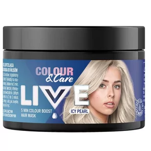 Live Colour&Care 5 minutowa koloryzująca i pielęgnująca maska do włosów Icy Pearl 150 ml - Maski do włosów - miniaturka - grafika 1