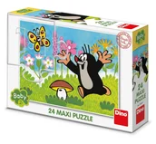 Puzzle - Krecik i Przyjaciele Duże puzzle Maxi 24 el. wymiary obrazka 66 x 47 cm wiek dziecka 2+ oryginalne - miniaturka - grafika 1