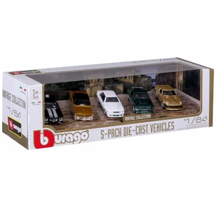 SAMOCHODY BBURAGO 1:64 Ford Mustang Datsun 280ZX Chevrolet Camaro Pontiac - Samochody i pojazdy dla dzieci - miniaturka - grafika 1