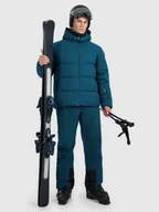 Spodnie narciarskie - 4F Spodnie narciarskie membrana 5000 męskie - granatowe XXL - miniaturka - grafika 1