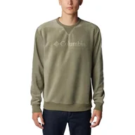 Bluzy męskie - Columbia Męska bluza z kapturem Steens Mountain Crew 2.0, zielony (Stone Green), XL, Kamień zielony, XL - miniaturka - grafika 1