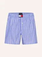 Majtki damskie - Tommy Hilfiger Bokserki Tkane blau - TOMMY HILFIGER - miniaturka - grafika 1